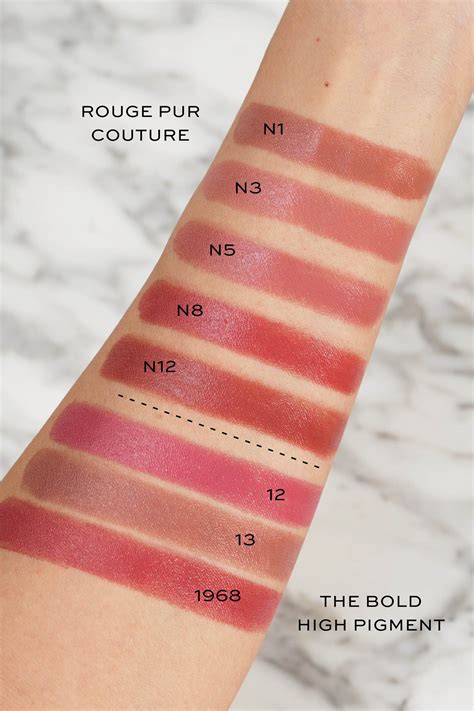 ysl rouge pur couture the mats 207 swatches|ysl rouge pur couture lipstick.